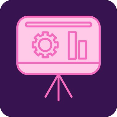 iş simgesi vektör illüstrasyonu