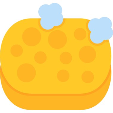 yemek ekmek fırını simgesi düz stil