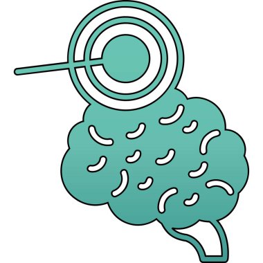 soğuk bulut simgesi, renkli tasarım