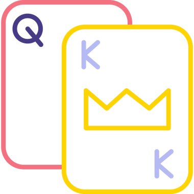 Eğilim biçimi izole edilmiş arkaplanda k harfi simgesi