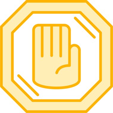 Bir simgenin vektör illüstrasyonu