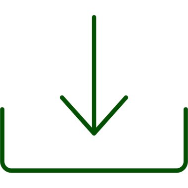 ok simgesi vektör illüstrasyonu