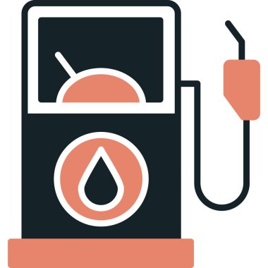 Gaz pompası vektör simgesi