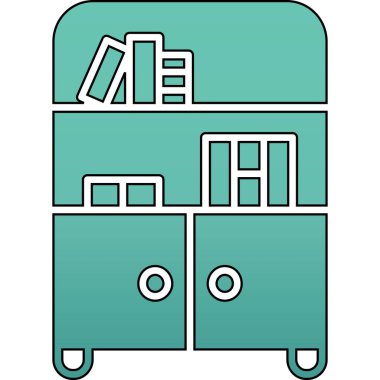 Otobüs. Web simgesi basit illüstrasyon