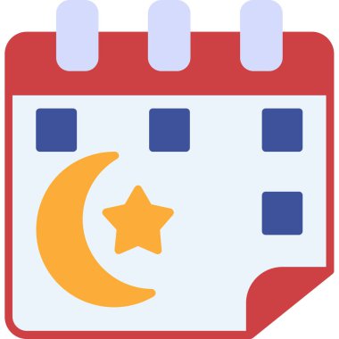 tarih ay simgesi düz biçimli