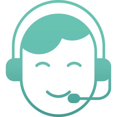 Müşteri servisi. Basit resimleme