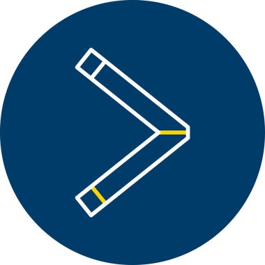 Modern simgenin vektör illüstrasyonu