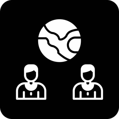 seo modern simgesinin vektör illüstrasyonu