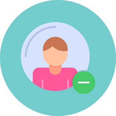 man simgesi vektör illüstrasyonu