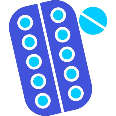 Haplar. Web simgesi basit illüstrasyon