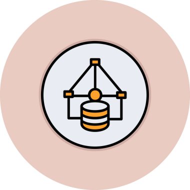 seo modern simgesinin vektör illüstrasyonu