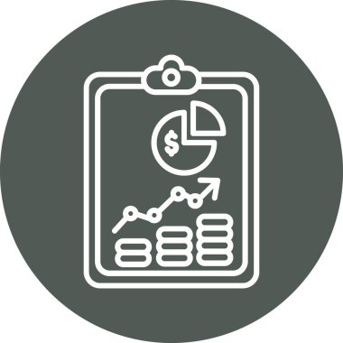 Bir simgenin vektör illüstrasyonu