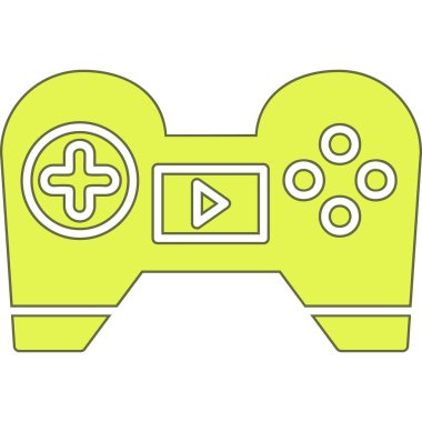 vektör oyun simgesi, vektör illüstrasyonu