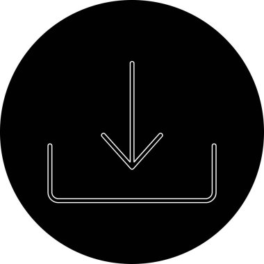 Eğilim biçimi izole edilmiş arkaplanda ok simgesi