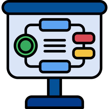 veri depolama vektörü simgesi