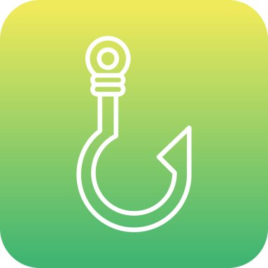 Benzersiz dolgu çizgisi vektör simgesi