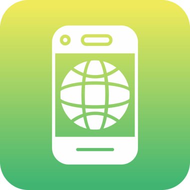 Mobil uygulama simgesinin gösterimi