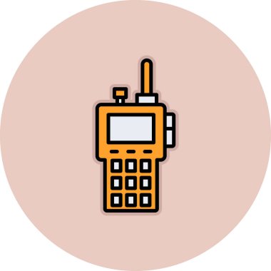 telefon simgesi vektör illüstrasyonu