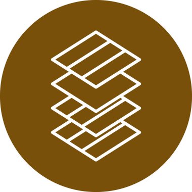 Tahta bir işaretin vektör illüstrasyonu