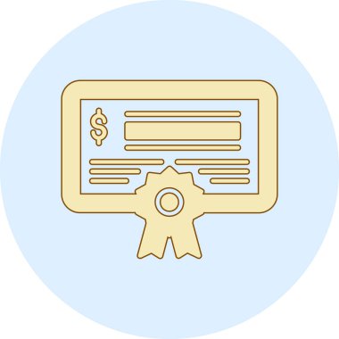 Dolar vektör simgesi modern basit illüstrasyon