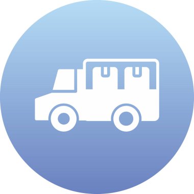 araba simgesi vektör illüstrasyonu