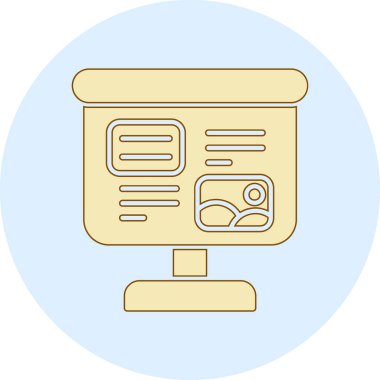 seo modern simgesinin vektör illüstrasyonu