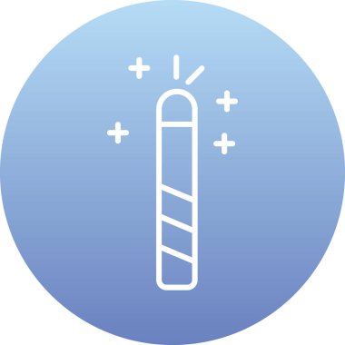 Eşsiz ve elektrik kablo hattı vektör simgesi