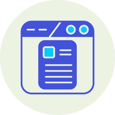 seo modern simgesinin vektör illüstrasyonu