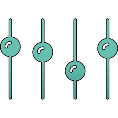 Modern oto tamir simgesinin vektör illüstrasyonu