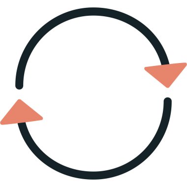 ok simgesi vektör illüstrasyonu