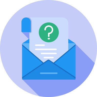 e-posta mektup simgesi düz biçimli