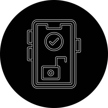 Modern b 'nin vektör illüstrasyonu eksik simgesi