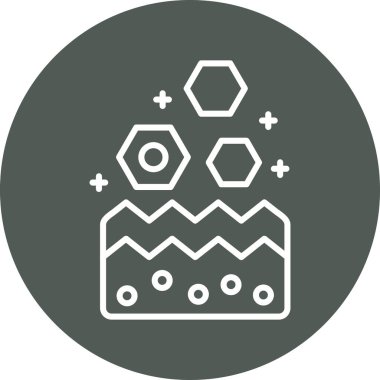 Bir b simgesinin vektör illüstrasyonu