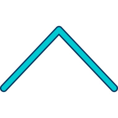 ok simgesi vektör illüstrasyonu