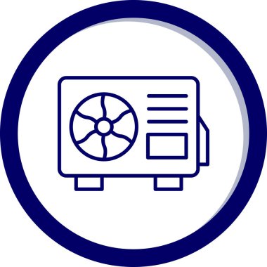 Hayran. Web simgesi basit illüstrasyon