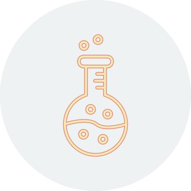 Bilim simgesi vektör illüstrasyonu