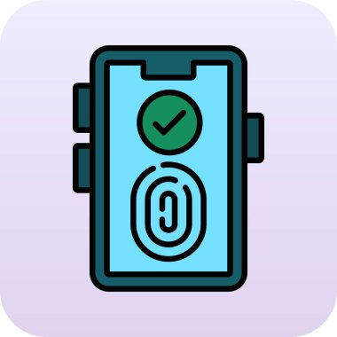 Pil simgesinin vektör illüstrasyonu