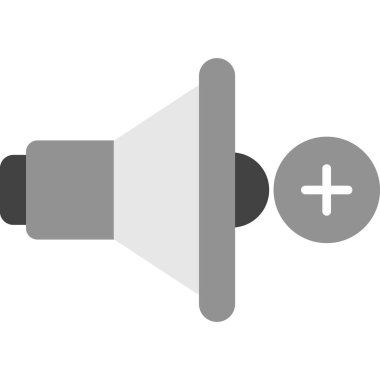 hoparlör ses simgesi ana hat biçiminde