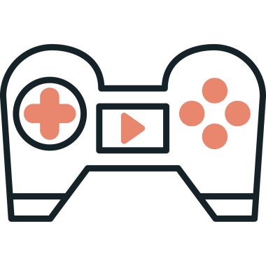 oyun simgesi vektör çizimi