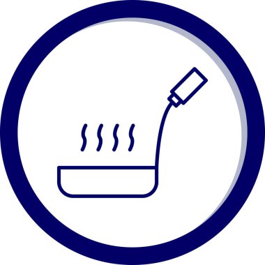 Bir sigaranın vektör illüstrasyonu