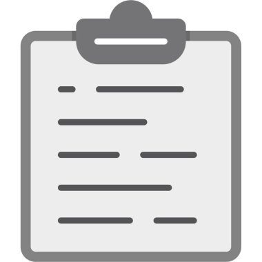 kağıt sayfa, basit vektör simgesi tasarımı