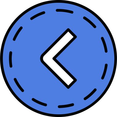 Modern simgenin vektör illüstrasyonu