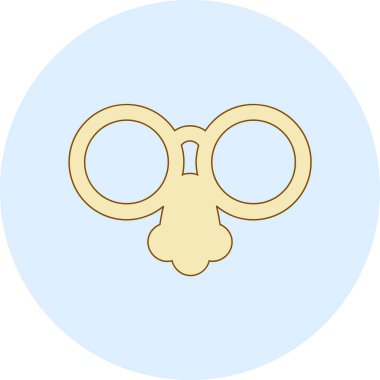 Basit simge vektör illüstrasyonu