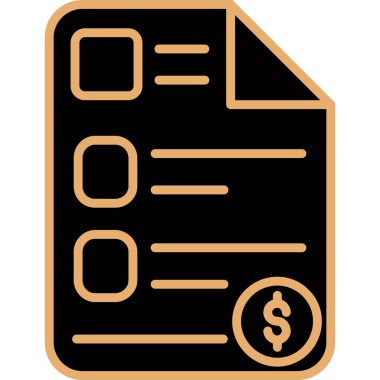 Değer web simgesi, vektör illüstrasyonu