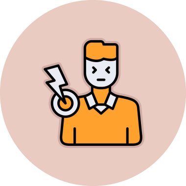 Web ve mobil illüstrasyon için vektör simgesi