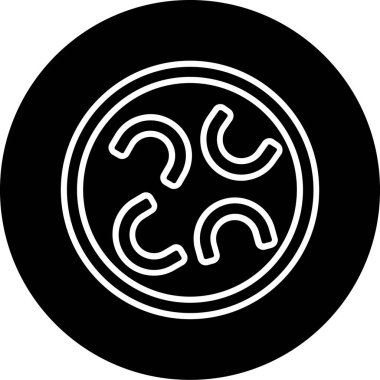 Gıda simgesinin vektör illüstrasyonu