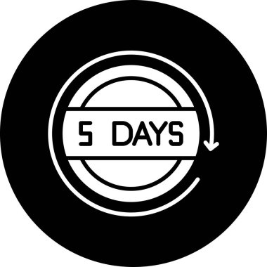 Ağ ve mobil için 56 günlük simge