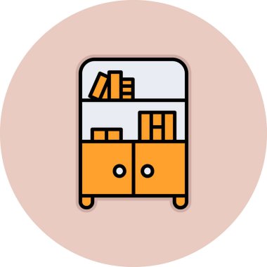 kitap simgesi vektör illüstrasyonu