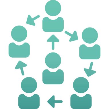 İnsanların vektör illüstrasyonu