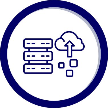 veritabanı simgesi çizimi